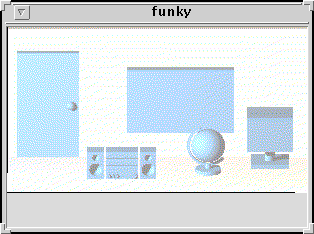 a simple room with interesting objects