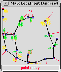 same map after one iteration of applied vectors